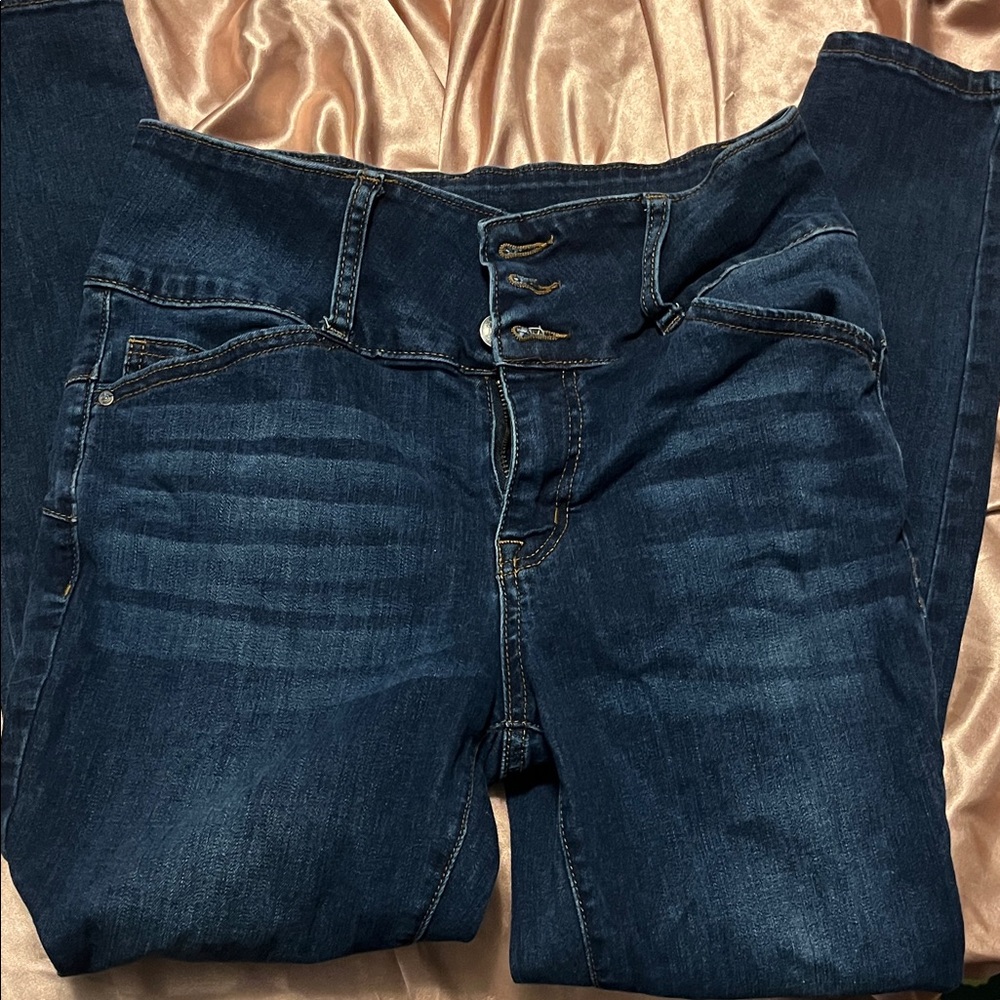 High Rise Dark Indigo Women's Jeans